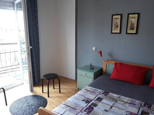 Llit o llits en una habitació de Ohrid Central