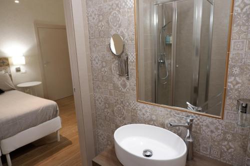 Koupelna v ubytování B&B Il Giardino In Città - Parcheggio Privato Gratuito