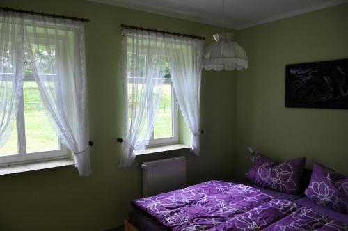 Postel nebo postele na pokoji v ubytování Hof Richert