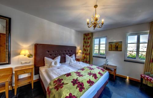 Postel nebo postele na pokoji v ubytování Villa Beilstein