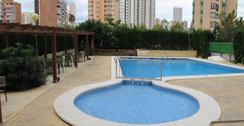 Swimming pool sa o malapit sa Apartamentos Playamar