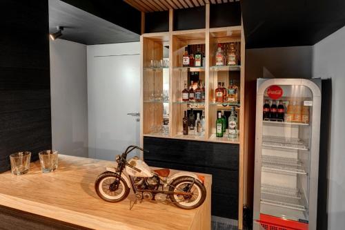 Una cocina o cocineta en Hotel Wojciech