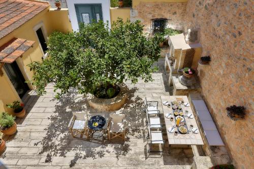 Αίθριο ή υπαίθριος χώρος στο Castello Villa Daphnes - Private Pool & Whirlpool