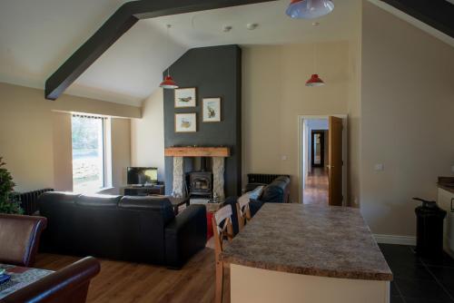 Posezení v ubytování The Green Holiday Cottages