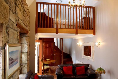 Posezení v ubytování Smiddy Lodge