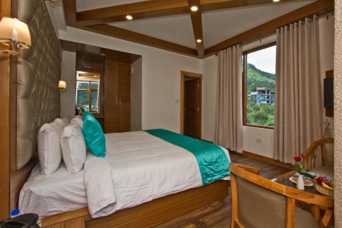 Кровать или кровати в номере Kalista Resort