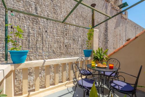Balkón nebo terasa v ubytování Dominium Old City Suite