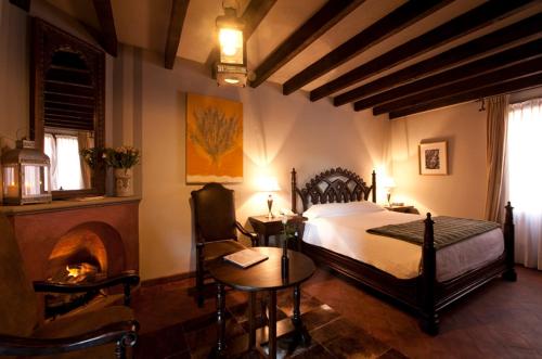 Postel nebo postele na pokoji v ubytování Casa Tierra Negra