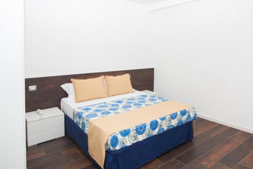 Ένα ή περισσότερα κρεβάτια σε δωμάτιο στο Casa Restino