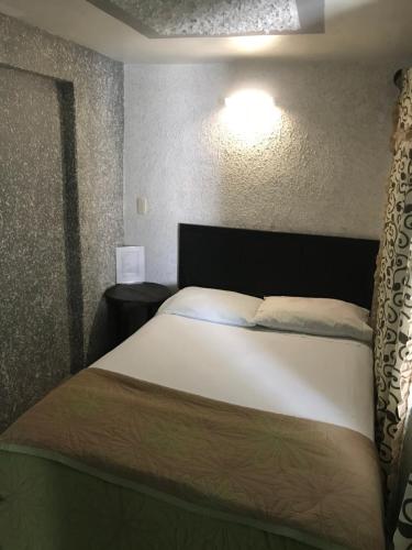 Cama o camas de una habitación en Hotel Central ParQ