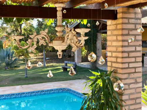 Kolam renang di atau dekat dengan Brotas Lodge