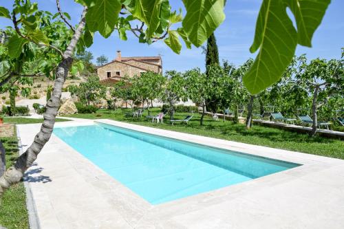 an image of a swimming pool in a villa at Podere Perelli in Castiglione dʼOrcia