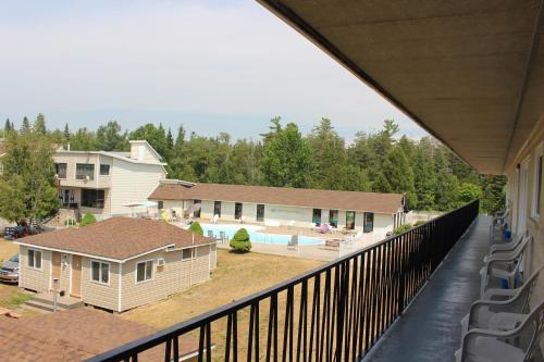 Balkoni atau teres di Sauble Beach Lodge