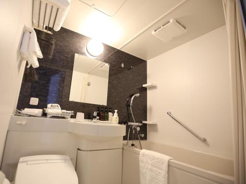 Koupelna v ubytování Venezian Hotel Shiroishi Zao
