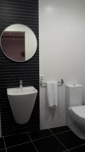 Koupelna v ubytování Apartamentos CAN GUSI