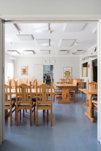 Restaurace v ubytování Sälens Vandrarhem i Gräsheden