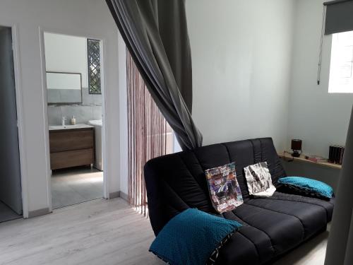 Posezení v ubytování Auberge d'antan