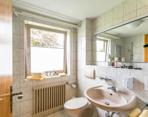 IMbery Hotel & Restaurant Hinterzarten tesisinde bir banyo