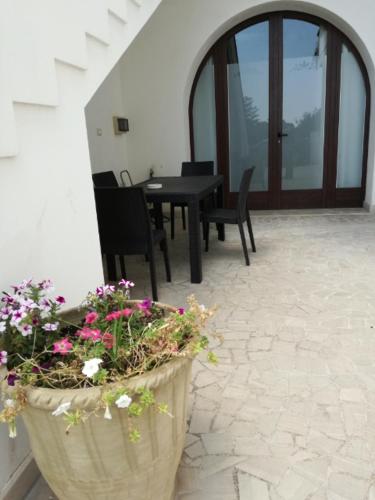 Un patio o zona al aire libre en Residence Salento