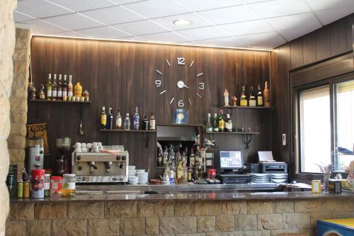 The lounge or bar area at Ca L´Ángels
