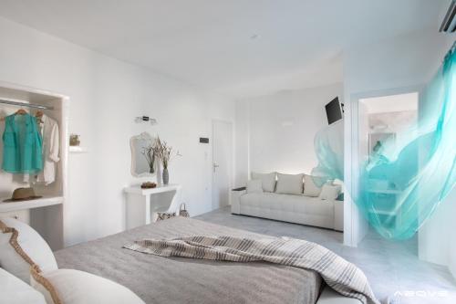 Cama o camas de una habitación en Manios Suites