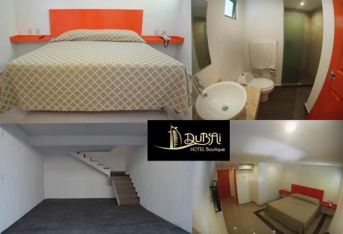 Koupelna v ubytování Hotel Boutique Dubai