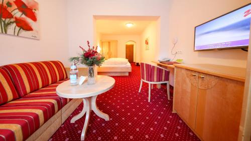 TV in/ali zabaviščno središče v nastanitvi Superior Hotel Persal