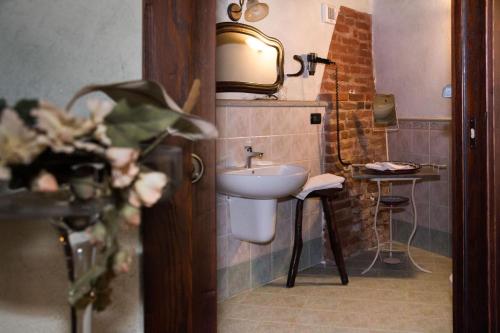 Ett badrum på Casa Del Grande Vecchio