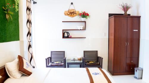 Posezení v ubytování Hoi An Ngo Homestay