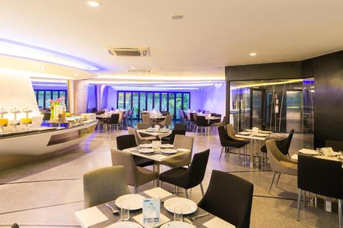 Ruang duduk di Blue Boat Hotel JC