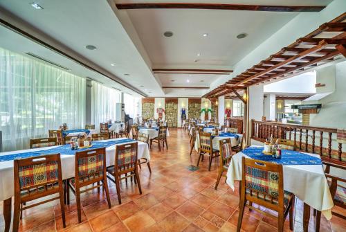 A restaurant or other place to eat at Devin Spa Hotel