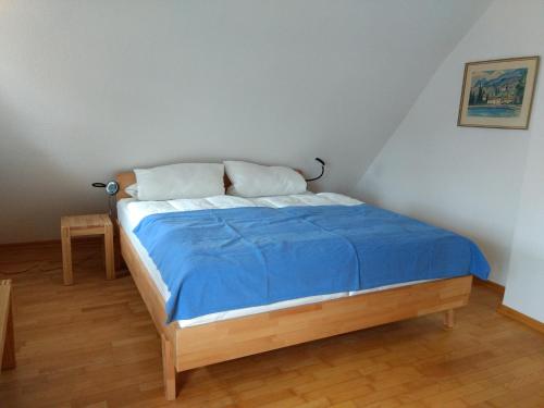 Postel nebo postele na pokoji v ubytování Fewo Haus Patze