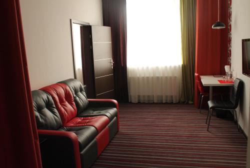 Posezení v ubytování Hotel Kalyna