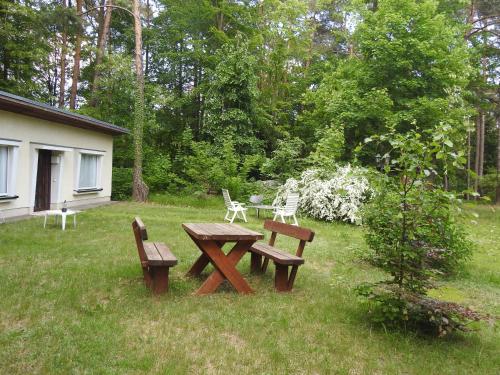 Zahrada ubytování Haus Waldfrieden