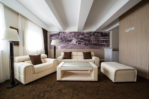 Un lugar para sentarse en City Hotel Mostar