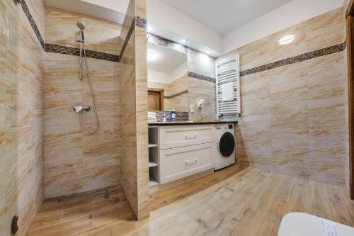Kúpeľňa v ubytovaní Apartamenty Cypel Helski