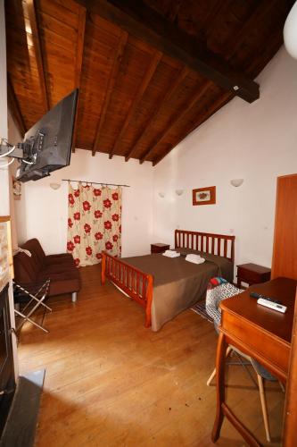 Posezení v ubytování Linos Inn