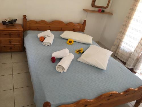 Ένα ή περισσότερα κρεβάτια σε δωμάτιο στο Joanna Rooms