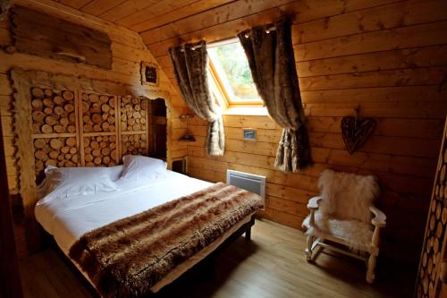 Ένα ή περισσότερα κρεβάτια σε δωμάτιο στο Tal ar galonn