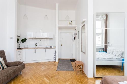 Kuchyňa alebo kuchynka v ubytovaní Latte Apartment