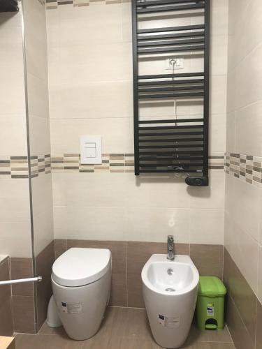 Koupelna v ubytování B&B Pozzo dei Desideri