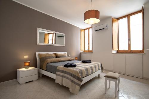 La Casa nel Corso tesisinde bir odada yatak veya yataklar
