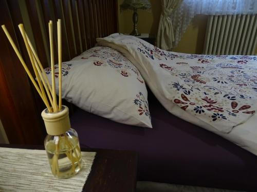 Postel nebo postele na pokoji v ubytování Meda Apartment