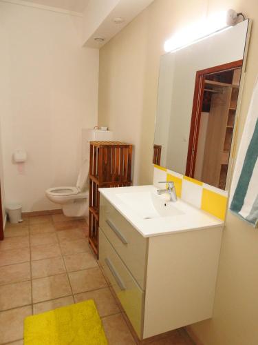 gîte CITRONNELLE tesisinde bir banyo