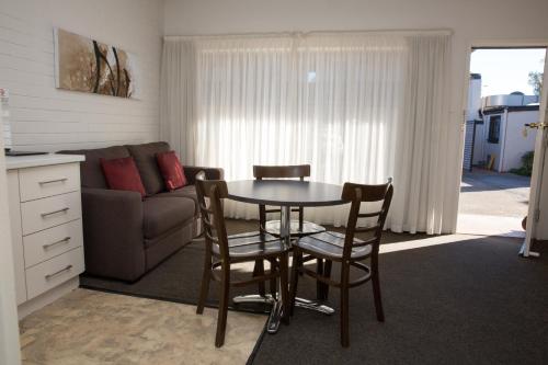 Posezení v ubytování Centralpoint Motel