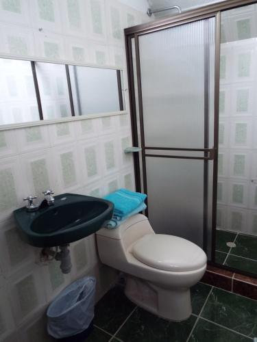 Ванная комната в Finca El Recreo - El Descanso