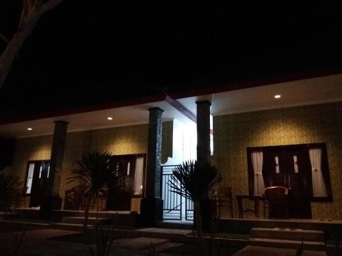 Bygningen som pensionatet ligger i