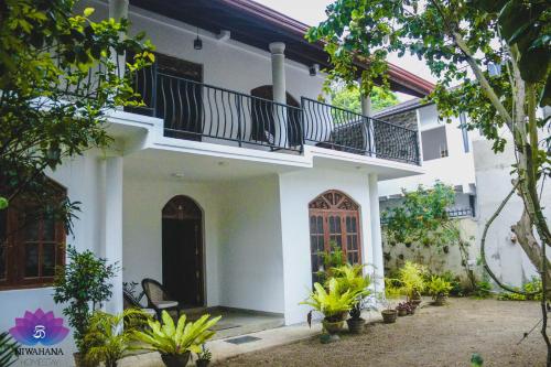 Zahrada ubytování Nivahana Homestay
