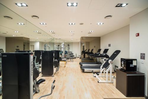 Fitness centrum a/nebo fitness zařízení v ubytování Sotetsu Hotels The Splaisir Seoul Dongdaemun