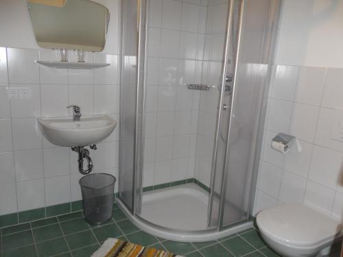 Kúpeľňa v ubytovaní Ferienhaus Hochwimmer
